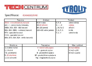 Kotouč brusný T1 175x10x32 80A120(9)I7GV40 (180mm) 876590 TYROLIT