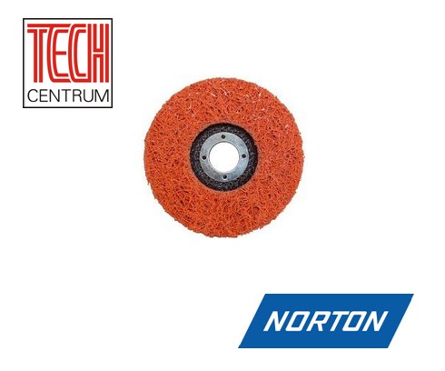 Talíř porézní R9101 28A 125x22,2 oranžový 66623303916 NORTON