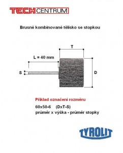 Kombinované lamelové tělísko 40x20-6 zr.60/coarse A 34053446 TYROLIT PREMIUM