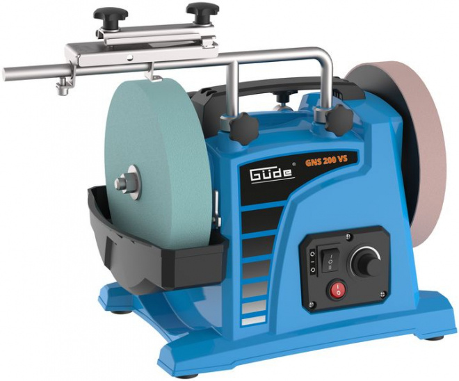 Bruska Dvoukotoucova Na Noze Gns 200 Vs 120w 230v 55247 Gude