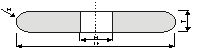 Kotouč T1F 250x10x32 R5 99BA60L9V40 436406 TYROLIT