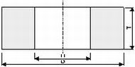 Segment T5420 125x63x63 98A24I10V 436548 (8ks) TYROLIT
