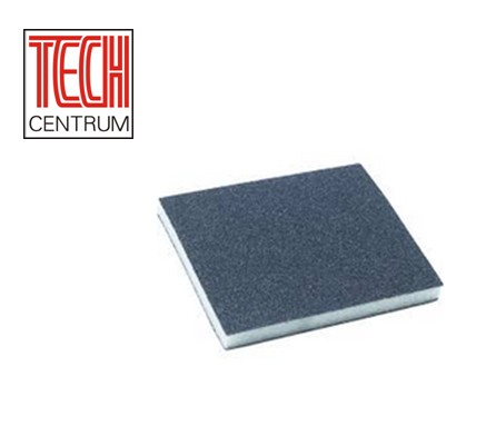 Brusná houbička dvoustranná 125x98x12 zr.280 DUO280 molitan