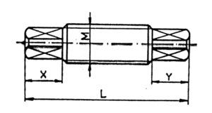 Diamantový orovnávač se závitem M10x1/75 0,50ct 10-51 pro NILES nebroušený