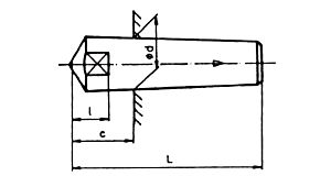 Diamantový orovnávač 9x36/60st. Mk0 0,75ct 11-51 KUŽEL broušený